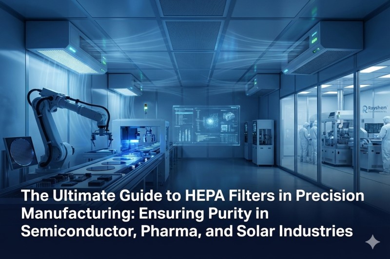The Ultimate Guide to HEPA Filters in Precision Manufacturing Ensuring Purity in Semiconductors, Pharma, and Solar Industries