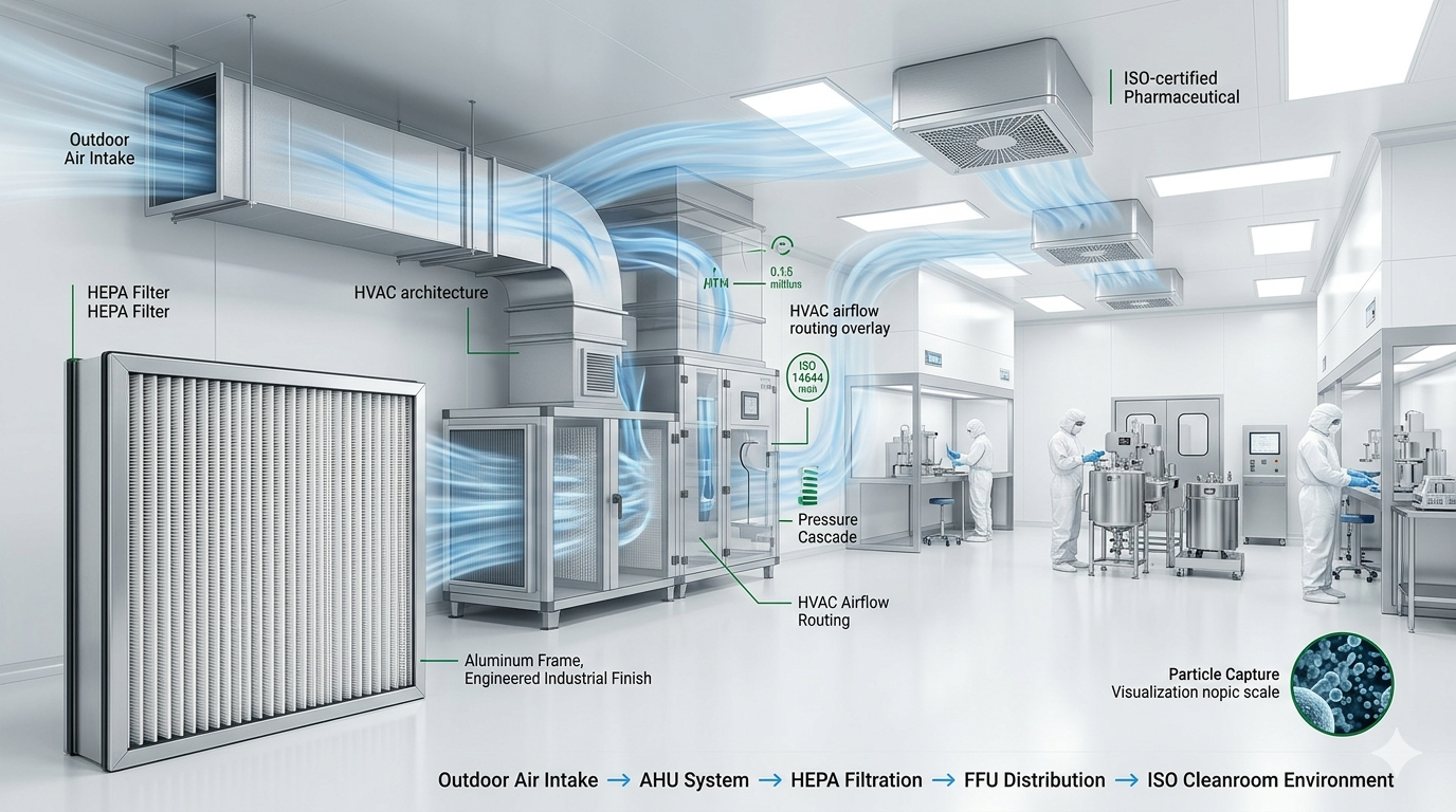 HEPA Filter Cleanroom Guide: H13 vs H14 Filtration | Rayshen